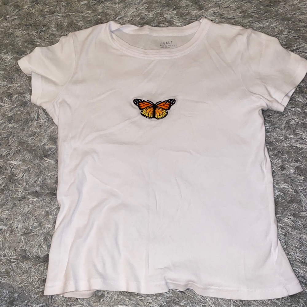 J Galt butterfly Tee